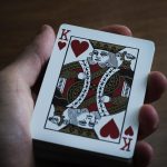 Hand, playing cards, paper — Dnd dice that add clarity and character to every session